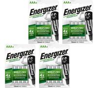 Energizer Rechargeable Power Plus AAA Batteries - Pack of 4