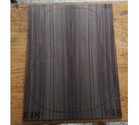 AAA Grade India Wood Guitar Back/Side Board All-Solid Acoustic Guitar Making Material Accessories Solid Woods Number Selection (AAA rose -R48)