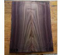 AAA Grade India Wood Guitar Back/Side Board All-Solid Acoustic Guitar Making Material Accessories Solid Woods Number Selection (AAA rose -R49)