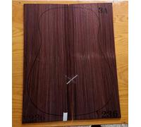 AAA Grade India Wood Guitar Back/Side Board All-Solid Acoustic Guitar Making Material Accessories Solid Woods Number Selection (AAA rose -Y236)