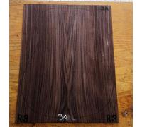 AAA Grade India Wood Guitar Back/Side Board All-Solid Acoustic Guitar Making Material Accessories Solid Woods Number Selection (AAA rose -R3)