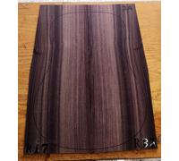 AAA Grade India Wood Guitar Back/Side Board All-Solid Acoustic Guitar Making Material Accessories Solid Woods Number Selection (AAA rose -R17)