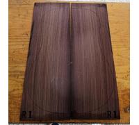 AAA Grade India Wood Guitar Back/Side Board All-Solid Acoustic Guitar Making Material Accessories Solid Woods Number Selection (AAA rose -R1)