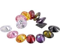 AAA+++Grade Oval Shape Mix 14 Colors Cubic Zirconia,2pcs Per Color Synthetic Mix Diamond Cut Transparent Loose Stone Supplies Zircon for jewellry making, 12x16mm, Cubic Zircon, zircon gemstone