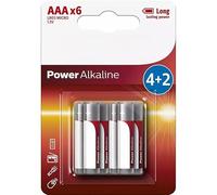 AAA LR03P6BP Batteries, Pack of 6, perfect for devices that demand high power consumption, ensures optimal performance in your everyday electronic devices.