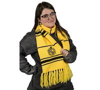 AAA MERCHANDISE Harry Potter: Hufflepuff Thin Stripes Scarf (Hanger)