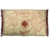 AAA Merchandise Harry Potter Marauders Map Knitted Blanket - Official Wizarding World Throw, Soft Warm Sofa Bed Blanket, Gift for Harry Potter Fans