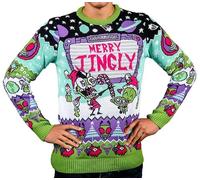 AAA Merchandise Invader Zim: Doom Patrol Christmas Jumper (UK, Alpha, M, Regular, Regular)