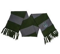 AAA Merchandise Official Harry Potter Slytherin Scarf in Premium Gift Box - Soft Knit Green & Black Bold Stripes, Cosplay Costume & Winter Fan Accessory