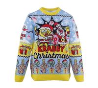 AAA Merchandise Spongebob Squarepants Christmas Jumper (UK, Alpha, L, Regular, Regular) Multi