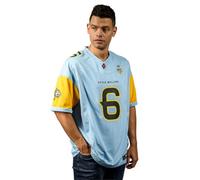 AAA Merchandise Warhammer 40,000: Space Wolves Sports Jersey Shirt (UK, Alpha, L, Regular, Regular) Blue