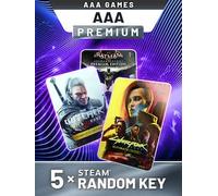 AAA Premium Random 5 Keys (PC) - Steam Key - GLOBAL