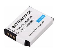 AAA PRODUCTS | High Capacity - Rechargeable Battery for Nikon Digital Cameras - Replacement for Nikon EN-EL12 / ENEL12