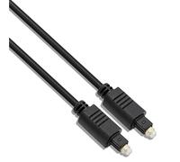 AAA PRODUCTS Toslink Digital Optical Audio Cable - Spdif Optical cable for Speaker, Sound Bar, DVD Players, Amplifier, Gaming Console, TV, Media Player, Home Theatre and more - 1M