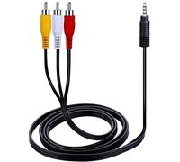 AAA PRODUCTS TV Lead for Sony Handycam Camcorders - Replacment for VMC-20FR / VMC-30FR - AV/AUDIO VIDEO Connecting Cable - Length: 1.5m