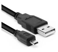 AAA PRODUCTS USB cable for Pentax Optio 33WR, 43WR, 450, 50, 50L, 550, 555, 60, 750Z, A10, A20, A30, A40 Camera - Length: 4.9ft / 1.5M