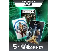 AAA Random 5 Keys (PC) - Steam Key - GLOBAL