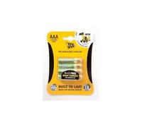 AAA Size JCB "READY CHARGED" Rechargeable NIMH 800mAh - Pack of 4 plus 2 Free