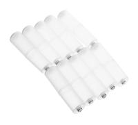 Aaa to Aa Battery Adapter Holder Pp Converter Tubes 10pcs White