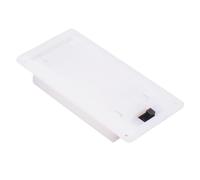 AAA x 2 Hinge White Battery Holder with Switch