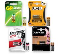 GP GPPCA025A001 Super Alkaline AAAA Batteries (25A) - Card of 2