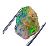 AAAA+ Natural Ethiopian Welo Opal Rough Stone (2ct - 13ct Pcs) - Ultra Fire Striking Raw Crystal | Handpicked Opal Rock for Jewelry Making | October Birthstone Gemstone, 5, Gemstone, Opal
