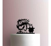 Aaahh Real Monsters - Acrylic Cake Topper 8 Inch Width/Red