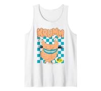 Aaahh!!! Real Monsters Krumm Checkerboard Pose Cartoon Tank Top