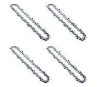 AAAQQ 4 Inch Mini Chainsaw Chain Fits for Stihl GTA 26-28DL,1/4" Mini-pitch .043 Gauge of Durable Steel Replacement Chainsaw Chain(4PCS)