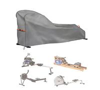 Aaaspark rowing machine cover, fitness equipment protective cover, waterproof, dustproof and sunscreen, indoor and outdoor universal,gray.