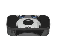 AABBfdg Large Capacity Adorable Schnauzer Pencil Case, Makeup Bag, Pencil Bag, Office Supplies, College Essentials