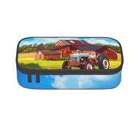 AABBfdg Large Capacity Company Farm Tractor Pencil Case, Makeup Bag, Pencil Bag, Office Supplies, College Essentials