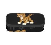 AABBfdg Large Capacity Cute Baby Jaguar Pencil Case, Makeup Bag, Pencil Bag, Office Supplies, College Essentials