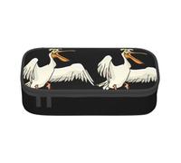 AABBfdg Large Capacity Funny Pelican Pencil Case, Makeup Bag, Pencil Bag, Office Supplies, College Essentials