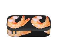 AABBfdg Large Capacity Glutton Shrimps Pencil Case, Makeup Bag, Pencil Bag, Office Supplies, College Essentials