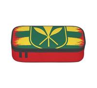 AABBfdg Large Capacity Hawaiian Flag Pencil Case, Makeup Bag, Pencil Bag, Office Supplies, College Essentials