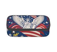 AABBfdg Large Capacity Liberty Statue with American Pencil Case, Makeup Bag, Pencil Bag, Office Supplies, College Essentials