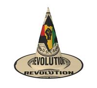 AABBfdg Pack of 2, A raised fist Halloween Hat, Witch Hat, Fancy Dress, Cosplay Accessory, Party Decoration, One Size