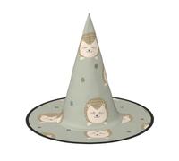 AABBfdg Pack of 2, Many hedgehogs Halloween Hat, Witch Hat, Fancy Dress, Cosplay Accessory, Party Decoration, One Size