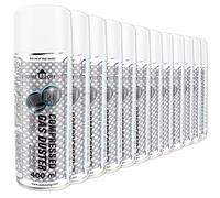 AABCOOLING 12x400 ml Cleaning Spray Home&Office Compressed Gas Duster 400ml K4, Office Supplies, Air Blaster, Computer Vacuums, Compressed Air, Air Compressor, Office Equipment Cleaners