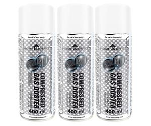 AABCOOLING 3 x 400ml Home&Office Compressed Gas Duster K1, Computer Compressed Air Dusters, Office Supplies, Computer Duster, Air Pressure, Keyboard Spray, Office Equipment Cleaners, Electronics