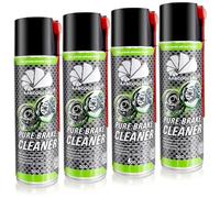AABCOOLING 4x Engine Cleaner & Degreaser 500ml Heavy-duty Solvent Cleaning for Engine Bay, Gearbox cases Metal parts, Brakes, Removes stubborn oil and grease, Rapid evaporation, Car and Motorbike care
