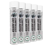 AABCOOLING 5 x 750ml Home&Office Compressed Gas Duster K1, Air Cleaner, Office Equipment Cleaners, Compressed Air Can, Electronics, Compressed Air Dusters, Office Supplies, PC Cleaner
