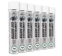 AABCOOLING 6 x 750ml Home&Office Compressed Gas Duster K1, Air Duster Spray, Office Equipment Cleaners, Aerosol Duster, Electronics, Electric Air Duster, Compressed Air Dusters, Office Supplies