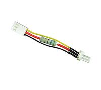 AABCOOLING C10 - cable that allows to lower the supply voltage of the fan with a 3 pin connector, a 56 ohm resistor allows to reduce the voltage from 12V to 7V