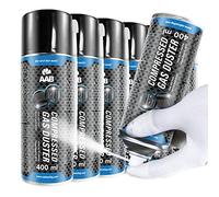 AABCOOLING Compressed Gas Duster 400 ml - Preparation for Cleaning and Freezing, Cold Bomb, Tube Freezer Spray, Frio Spray, Freezing Kit - 6 Pieces