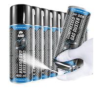 AABCOOLING Compressed Gas Duster Freezing Spray 400ml - Set of 8 - Deep Freeze Spray, Freezer Spray, Pipe Freeze Spray, Frost Spray, Pipe Freezing Kit, Freezes Down to -50*C