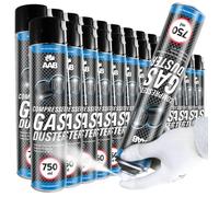 AABCOOLING Compressed Gas Duster Freezing Spray 750ml - Set of 24 - Freeze Spray Release, Freezer Spray, Component Freezer, Quick Freeze, Circuit Freezer, Freezes Down to -50*C