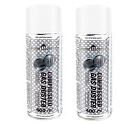 AABCOOLING Home & Office Compressed Gas Duster 2 x 400ml - Electronics, Camera and Photo Cleaner, PC Cleaning Kit, Compressed Air, PC Air Duster