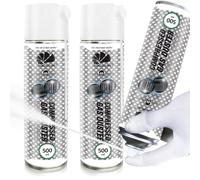 AABCOOLING Home&Office Compressed Gas Duster 2x 500ml - Cooling Spray, Freezing Agent -50°C, Removes chewing gum from carpets and upholstery, Rust Removal Tool for Bearings and Screws, K5